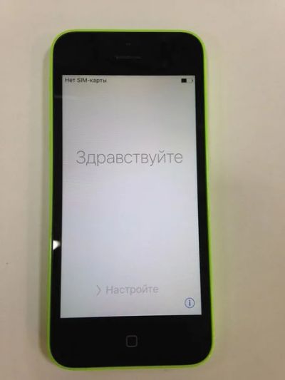 Лот: 7001983. Фото: 1. iPhone 5C 8GB Green! Гарантия!. Смартфоны