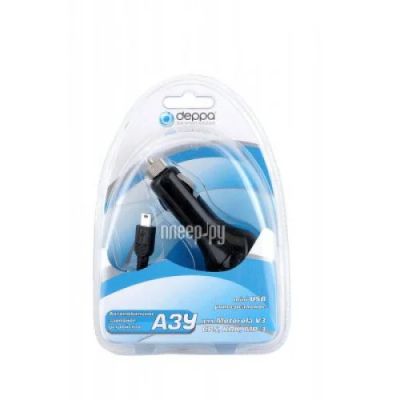Лот: 3413426. Фото: 1. miniUSB: АЗУ Deppa, 1000 mA. Зарядные устройства, блоки питания, адаптеры сетевые для смартфонов