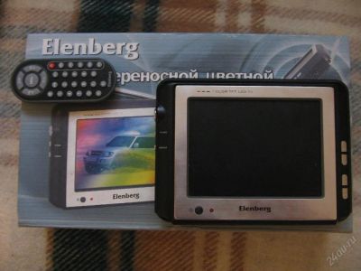 Лот: 64072. Фото: 1. Автомобильный телевизор Elenberg... Телевизоры