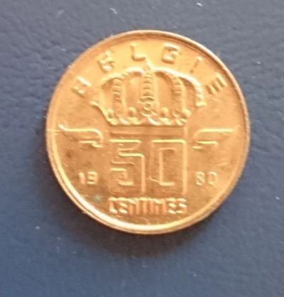 Лот: 7678985. Фото: 1. 50 сантим Бельгия. Европа