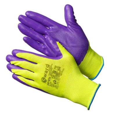 Лот: 19684591. Фото: 1. Перчатки нейлоновые Gward Hi-Vis... Другое (спецодежда, сиз, пожарное оборудование)