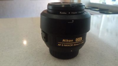 Лот: 10190887. Фото: 1. Объектив Nikon 35mm f/1.8G AF-S... Объективы