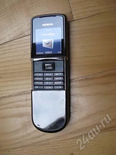 Лот: 349684. Фото: 1. Nokia 8800 Sirocco Black. Кнопочные мобильные телефоны