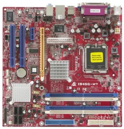 Лот: 463089. Фото: 1. Материнская плата Biostar 945G-M7... Материнские платы