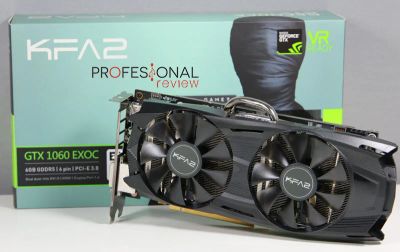 Лот: 11493611. Фото: 1. KFA2 Geforce 1060 GTX - 6GB. Видеокарты