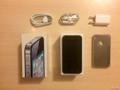 Лот: 8707018. Фото: 1. Телефон Iphone 4S черный. Смартфоны