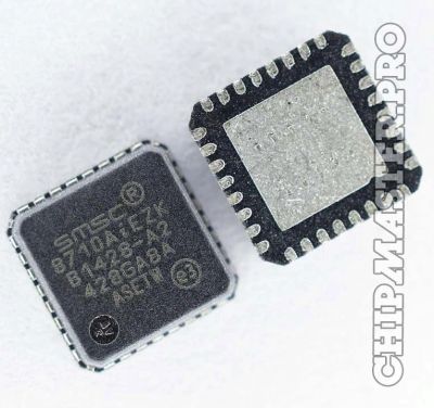 Лот: 15930806. Фото: 1. Микросхема SMSC8710A. Микросхемы