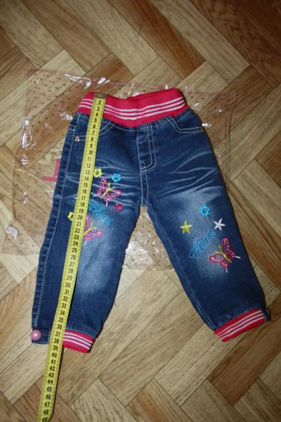 Лот: 7239131. Фото: 1. Джинсы на малышку. Брюки, шорты, джинсы