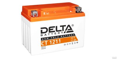Лот: 17590907. Фото: 1. Аккумулятор Стартерный Delta CT... Аккумуляторы