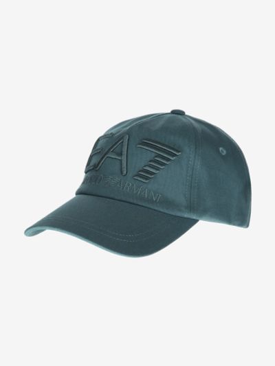 Лот: 25279099. Фото: 1. Бейсболка EA7 Baseball Hat, Зеленый. Другое (спортивная одежда)