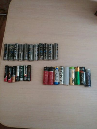 Лот: 9273007. Фото: 1. 2 аккумулятора типа ААА 1000mah... Батарейки, аккумуляторы, элементы питания