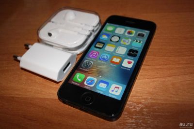 Лот: 8154523. Фото: 1. iPhone 5 черный, 16Gb, полный... Смартфоны