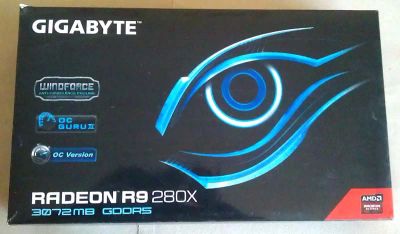 Лот: 4241016. Фото: 1. видеокарта Radeon R9 280X 3GB... Видеокарты