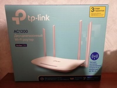 Лот: 17391764. Фото: 1. Роутер TP-Link ac1200 ещё на гарантии. Маршрутизаторы (роутеры)