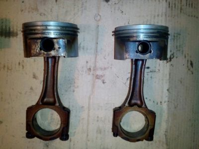 Лот: 7126189. Фото: 1. Поршень+ шатун Toyota Carina 4AGE... Двигатель и элементы двигателя