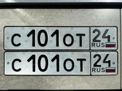 Лот: 20427513. Фото: 1. гос номер С 101 ОТ 24. Госномера