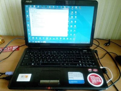 Лот: 3073990. Фото: 1. Ноутбук ASUS K50AB T64 X2 RM-74... Ноутбуки
