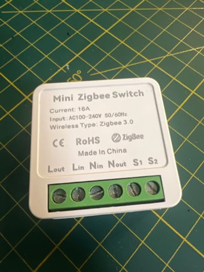 Лот: 25508732. Фото: 1. Mini zegbee Switch Умное реле... Реле, тумблеры, переключатели