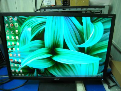 Лот: 13771648. Фото: 1. ЖК монитор 22" Acer V223W (рабочий... ЖК-мониторы