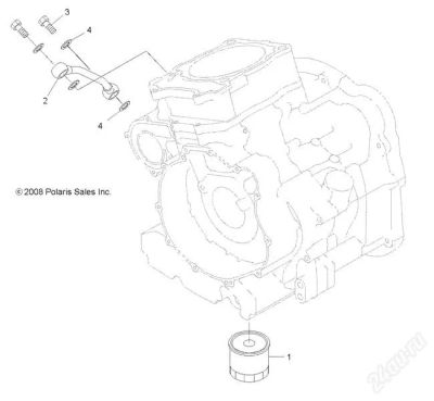 Лот: 2035735. Фото: 1. масленный фильтр Polaris Sportsman... Снегоходы, квадроциклы