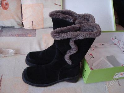 Лот: 706520. Фото: 1. Сапоги женские, зимние замшевые. Сапоги