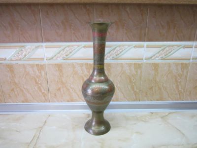 Лот: 20257215. Фото: 1. Ваза латунная (Индия). Вазы