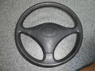 Лот: 20896027. Фото: 1. Подушка безопасности в руль Toyota... Двигатель и элементы двигателя