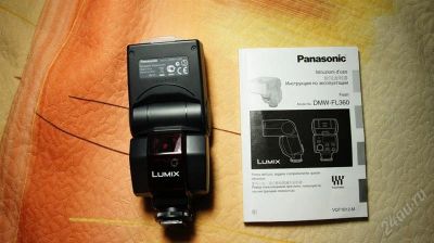 Лот: 1065560. Фото: 1. Фотовспышка Panasonic Lumix DMW-FL360. Вспышки, осветители, рассеиватели
