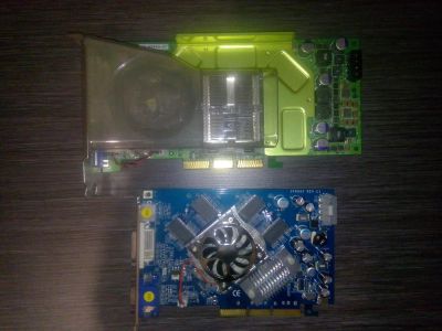 Лот: 6840300. Фото: 1. Видеокарты Gigabyte Geforce FX... Видеокарты