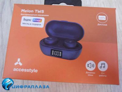 Лот: 18396095. Фото: 1. Беспроводные TWS наушники Accesstyle... Наушники, гарнитуры