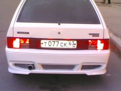 Лот: 9627909. Фото: 1. Задний бампер "СНАйПЕР-1" ВАЗ... Детали тюнинга