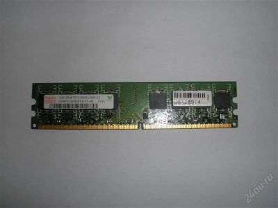 Лот: 802234. Фото: 1. Оперативная память 1GB 2Rx8 Hynix. Оперативная память