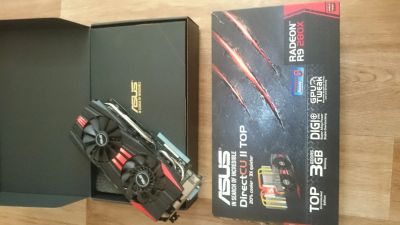 Лот: 14767989. Фото: 1. Видеокарта Asus R9 280X 3Gb 384bit... Видеокарты
