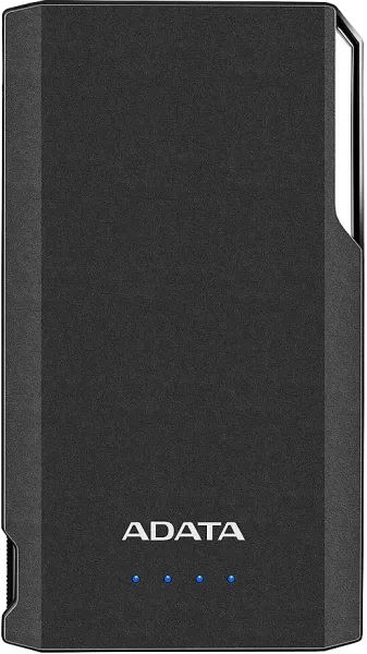 Лот: 22219350. Фото: 1. Аккумулятор ADATA S10000, чёрный. Внешние, портативные аккумуляторы для смартфонов (Power bank)