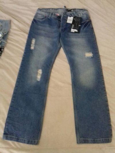 Лот: 11794824. Фото: 1. Джинсы berschka denim 42размер. Брюки, джинсы, шорты