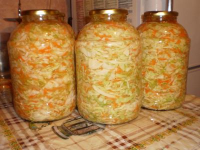 Лот: 6380894. Фото: 1. Капуста маринованная- вкусная... Домашние заготовки