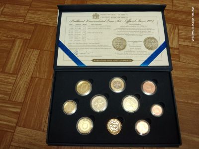 Лот: 24989409. Фото: 1. Мальта 2014 Официальный набор... Наборы монет