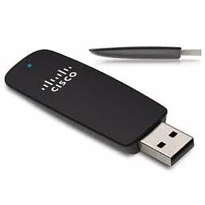 Лот: 4477484. Фото: 1. AE2500 Cisco Linksys USB адаптер... WiFi, Bluetooth адаптеры