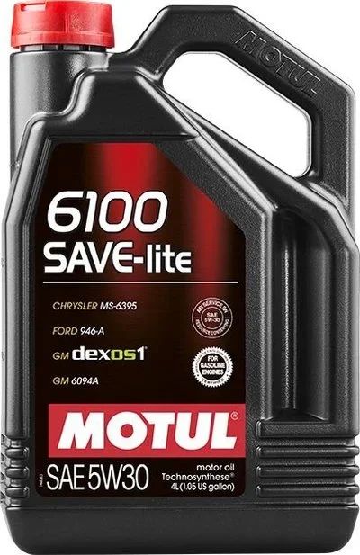 Лот: 12608108. Фото: 1. Motul 6100 Save-Lite Sae 5W-30... Масла, жидкости