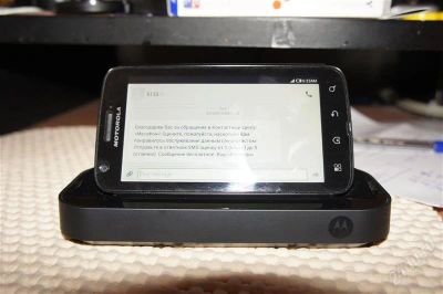 Лот: 2636084. Фото: 1. MOTOROLA ATRIX 4G (2x1GHz, 1GB... Смартфоны