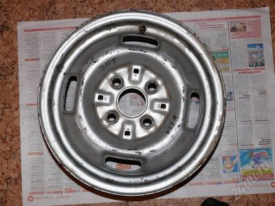 Лот: 571896. Фото: 1. Штамповка R13 4X100 один диск!. Диски