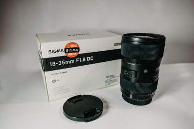 Лот: 15314635. Фото: 1. Объектив sigma 18-35mm f1.8 dc... Объективы
