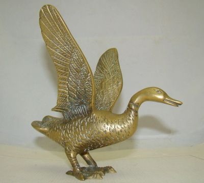 Лот: 14574945. Фото: 1. Фигурка винтажная Утка (N122). Другое (антиквариат)