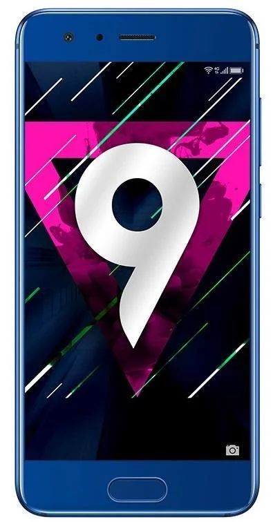 Лот: 17272481. Фото: 1. 5.15" Смартфон Honor 9 64 ГБ синий. Смартфоны