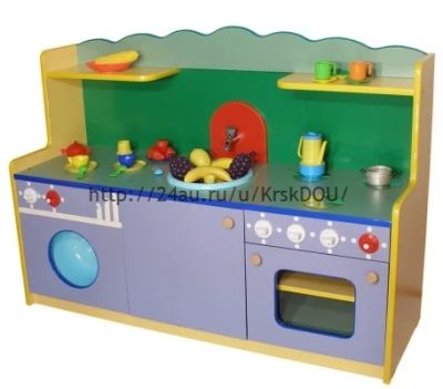 Лот: 6375735. Фото: 1. Детская игровая зона ''Кухня... Мебель для детских садов