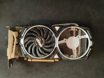 Лот: 19604786. Фото: 1. Видеокарта rx 470 4gb MSI Armor. Видеокарты
