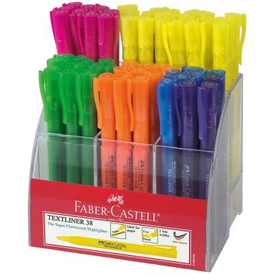 Лот: 25013618. Фото: 1. Маркер текстовыделитель Faber-Castell... Ручки, карандаши, маркеры