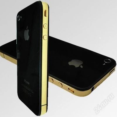 Лот: 1226735. Фото: 1. Iphone 4G 32gb gold sim free(работает... Смартфоны