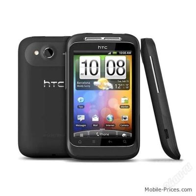 Лот: 2321408. Фото: 1. смартфон HTC Wildfire S (черный... Смартфоны