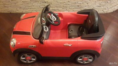 Лот: 8021082. Фото: 1. Geoby Электромобиль Mini Cooper... Детские электромобили